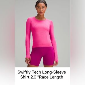 Swiftly Tech Long Sleeve Shirt 2.0 Race Length